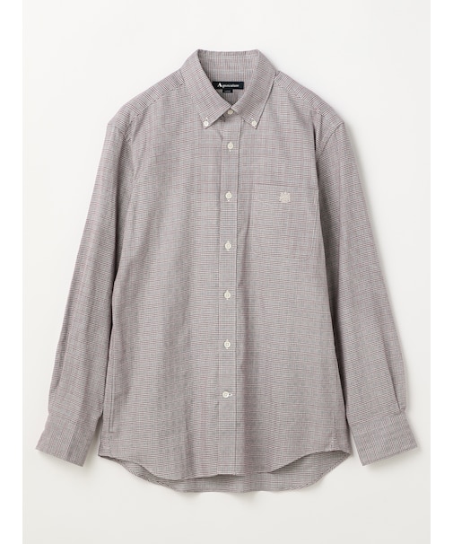 Brushed Glen-Check Shirt