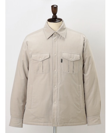 Padded Corduroy Shirt Jacket