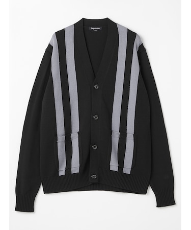 Banker-stripe Cardigan