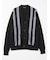 Banker-stripe Cardigan