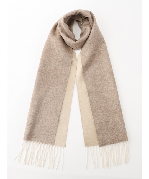 Cashmere＆Silk ダブルフェイスマフラー