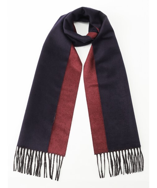 Cashmere＆Silk ダブルフェイスマフラー