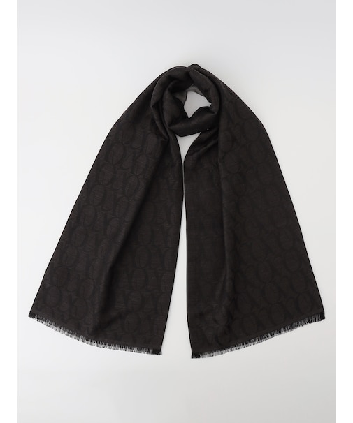 WOOL&SILK AQロゴストール