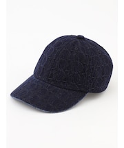Denim Jacquard Cap