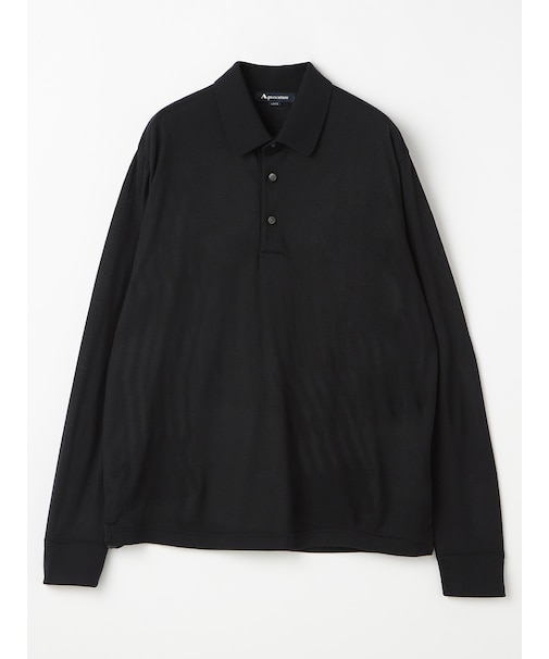 NZ-merino Polo-collar