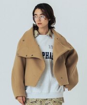 BIG STAND COLLAR BLOUSON
