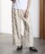FRINGE JACQUARD PANTS