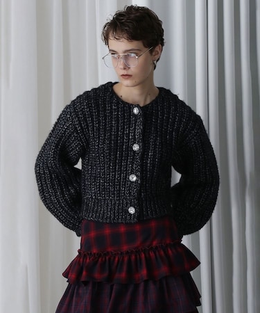 LOW GAUGE KNIT CARDIGAN