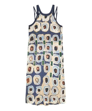 ART PRINT LONG DRESS