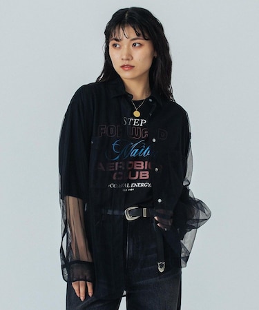 SHEER L/S SHIRT