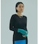 BICOLOR RIB KNIT TOP