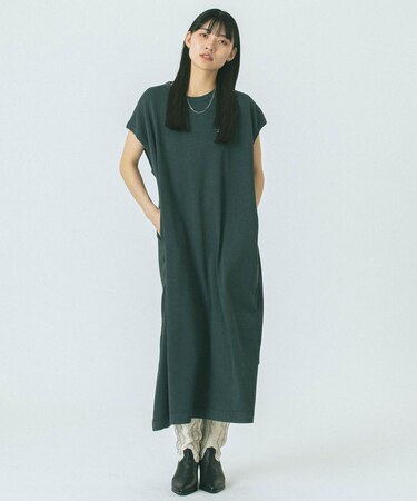 THOUSAND MILE x GENE HEAVENS BIO WASH TEE DRESS