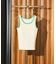 KNITTED RIB TANK TOP