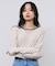 SHEER VELOUR DOT TOP