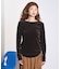 SHEER VELOUR DOT TOP