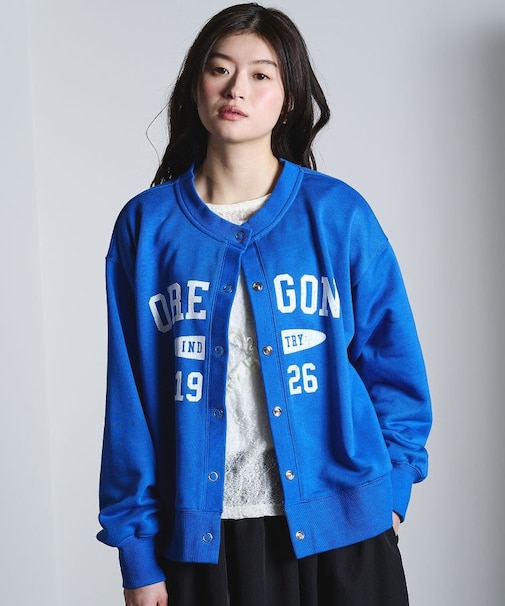 COLLEGE LOGO CARDIGAN