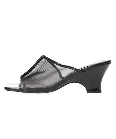 wedge tule sandal