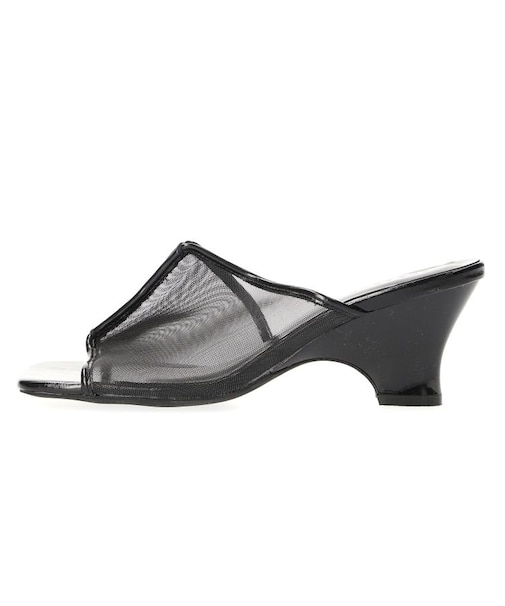 wedge tule sandal