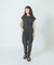 FRENCHSLEEVETOP TAPERDPANTS