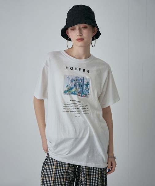 Edward Hopper グラフィックTシャツ
