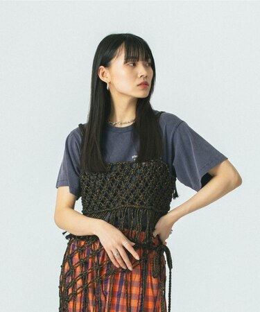MACRAME BUSTIER