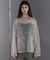 LAME SHEER PULLOVER