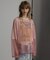 LAME SHEER PULLOVER