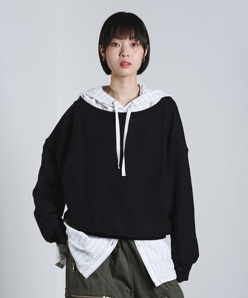 OFF SHOULDER INLEY PULLOVER