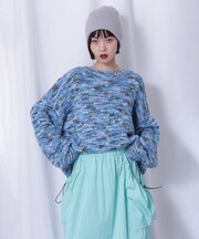 ネップヤーン ニット