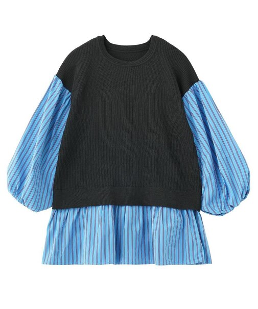 ＲＩＢ ＫＮＩＴ ＤＯＣＫＩＮＧ ＢＬＯＵＳＥ