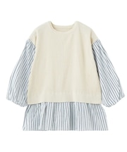 ＲＩＢ ＫＮＩＴ ＤＯＣＫＩＮＧ ＢＬＯＵＳＥ