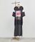 LAME LINE SHOULDER LAYARD DRESS
