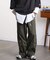 MILITARY WIDE LEG PANTS