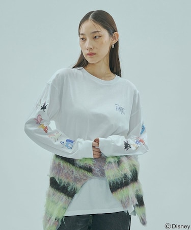 MICKEY MOUSE SLEEVE PRINT TOP