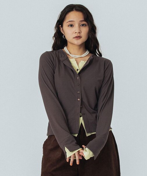 HENLEY LAYERED TOP