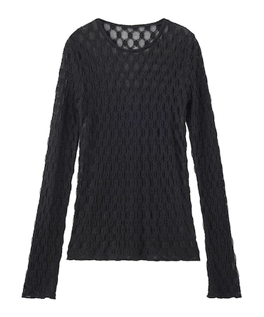 STRETCH LACE TOP