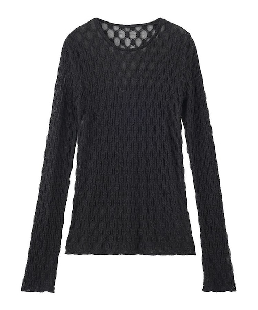 STRETCH LACE TOP