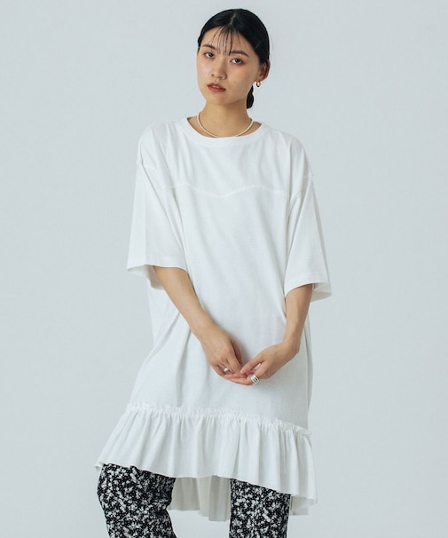 FRILL TEE DRESS