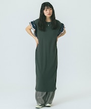 FRILL SLEEVE DRESS
