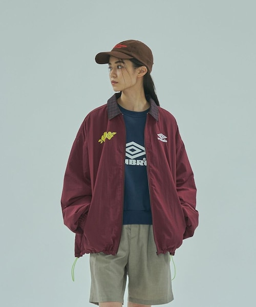 UMBRO×ROSE BUD コラボ ナイロンジャケット ブルゾン レオパード UMBRO（アンブロ）の「(UMBRO×ROSE BUD)<ROSE BUD限定>ナイロン