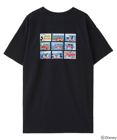 MICKEY AND FRIENDS COMIC PRINT S/S TEE