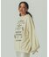 VOLUME SLEEVE PRINT SWEAT