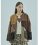 PATCHWORK FAUXFUR COAT