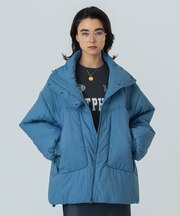 STAND COLLAR PADDED JACKET