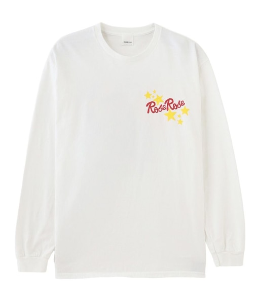 ROSE ROSE LONG SLEEVE T SHIRT