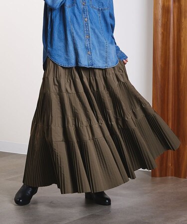 TIERED SKIRT