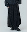 JACQUARD TUCK LONG SKIRT
