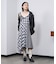 MIXED CHECK DRESS
