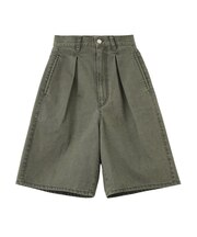 TUCK HALF PANTS