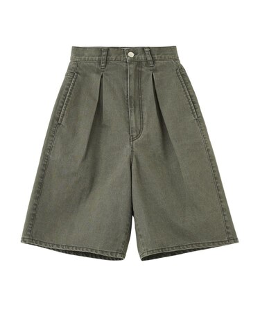TUCK HALF PANTS